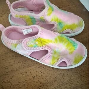 Tombik pink and yellow tie dye